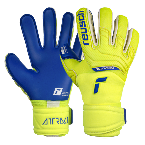 Reusch Attrakt Duo 5270055 2199 blue yellow 1